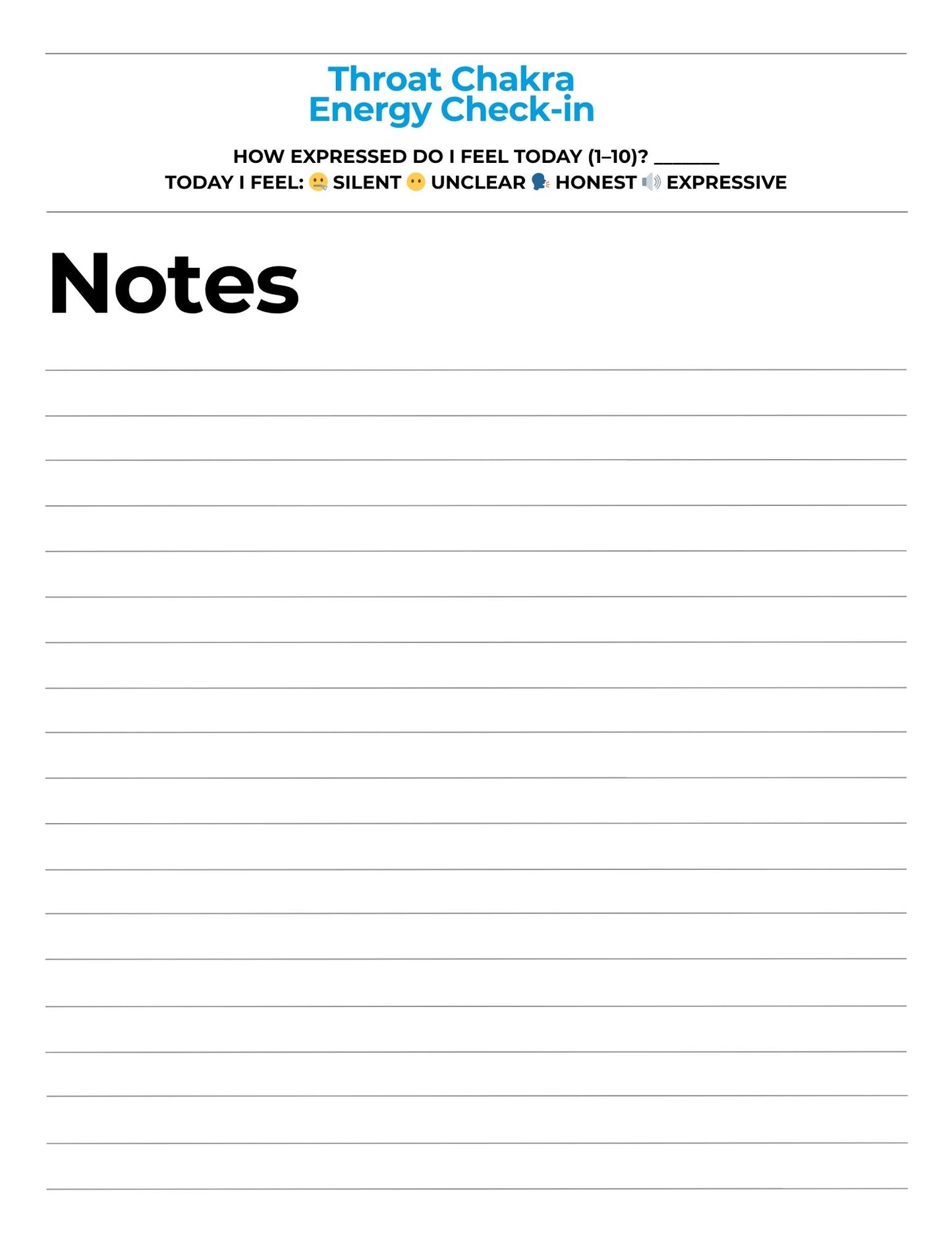 7-Day Chakra Reset Guidebook (Digital Workbook)