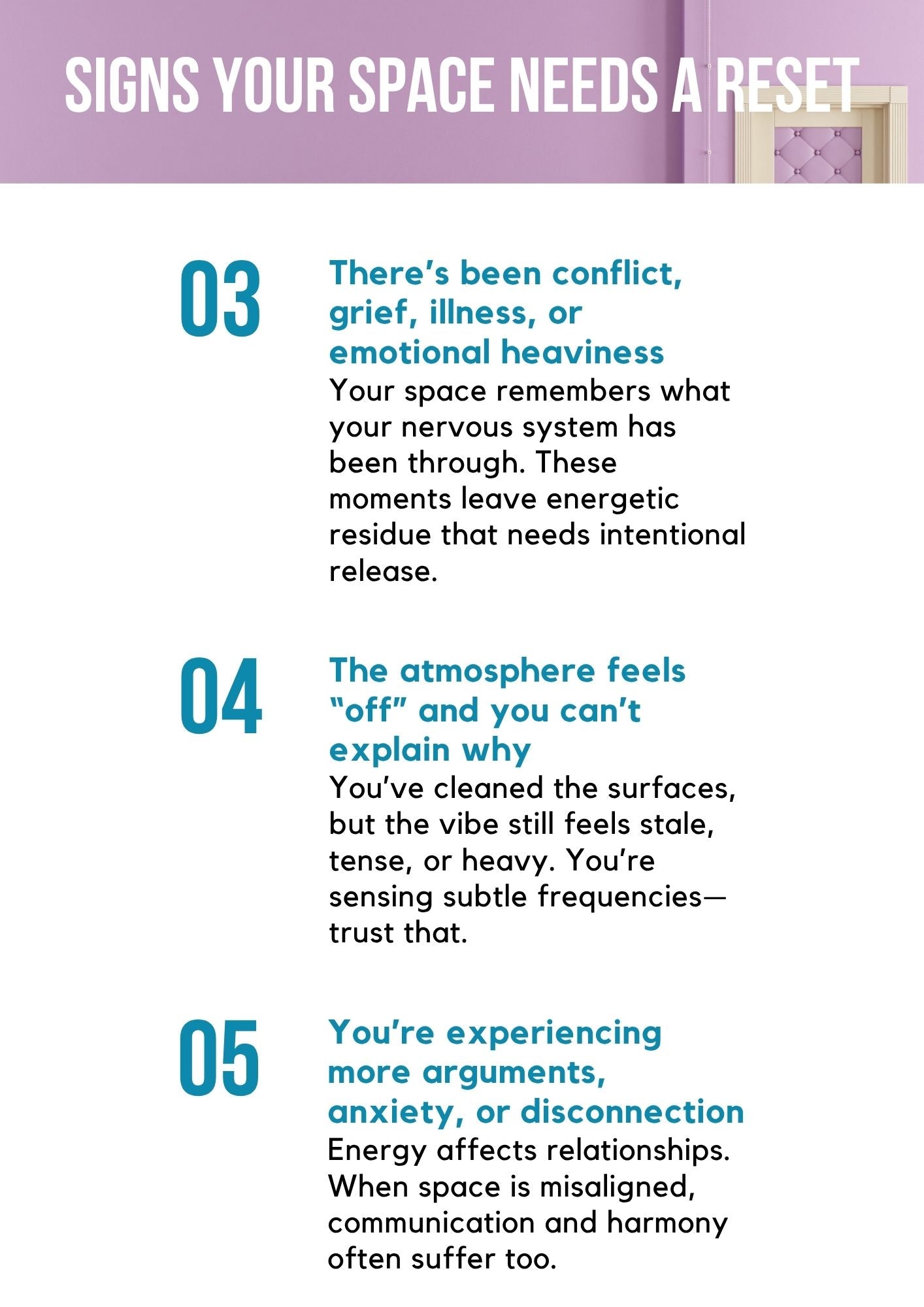 Sanctuary Reset:  Energy Clearing Rituals for a Harmonious Home